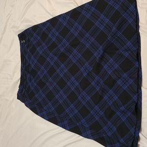 Cato shirt blue plaid 14/16W